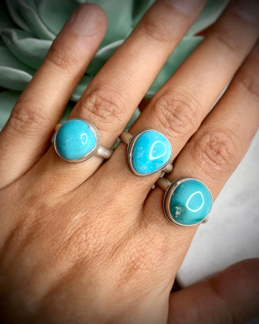 Fox Mine Turquoise Rings