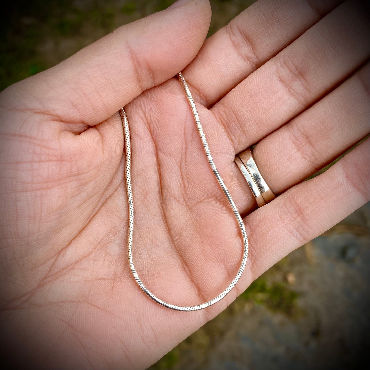 Sterling Silver Snakechain Necklace