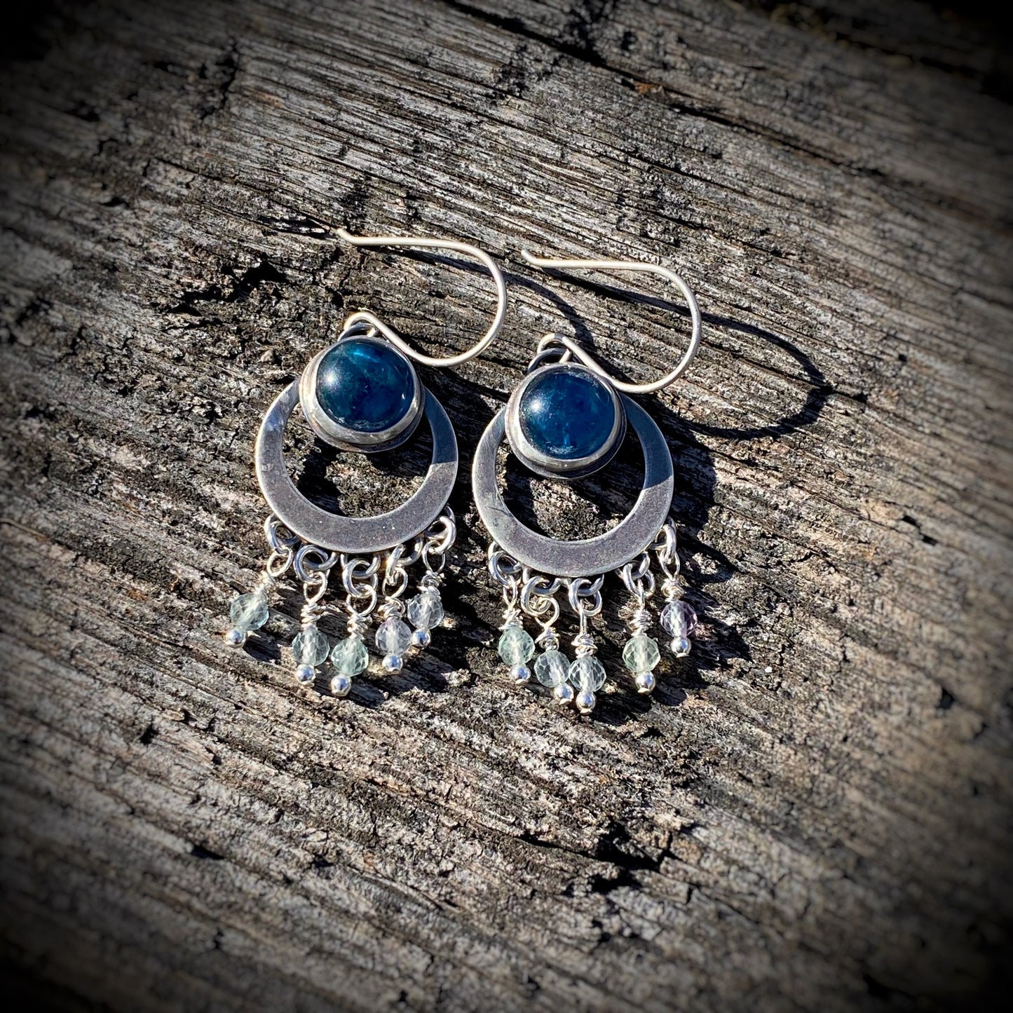 Beaded Dangles - Blue