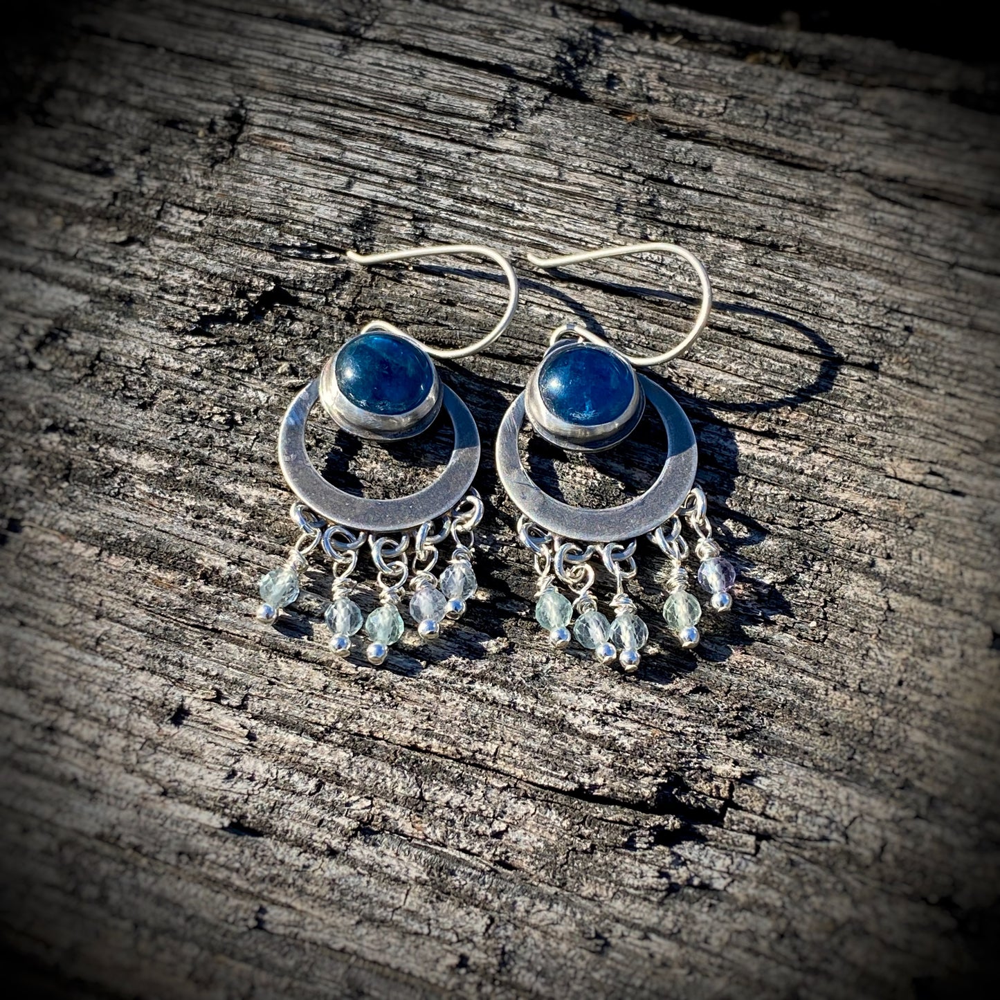 Beaded Dangles - Blue