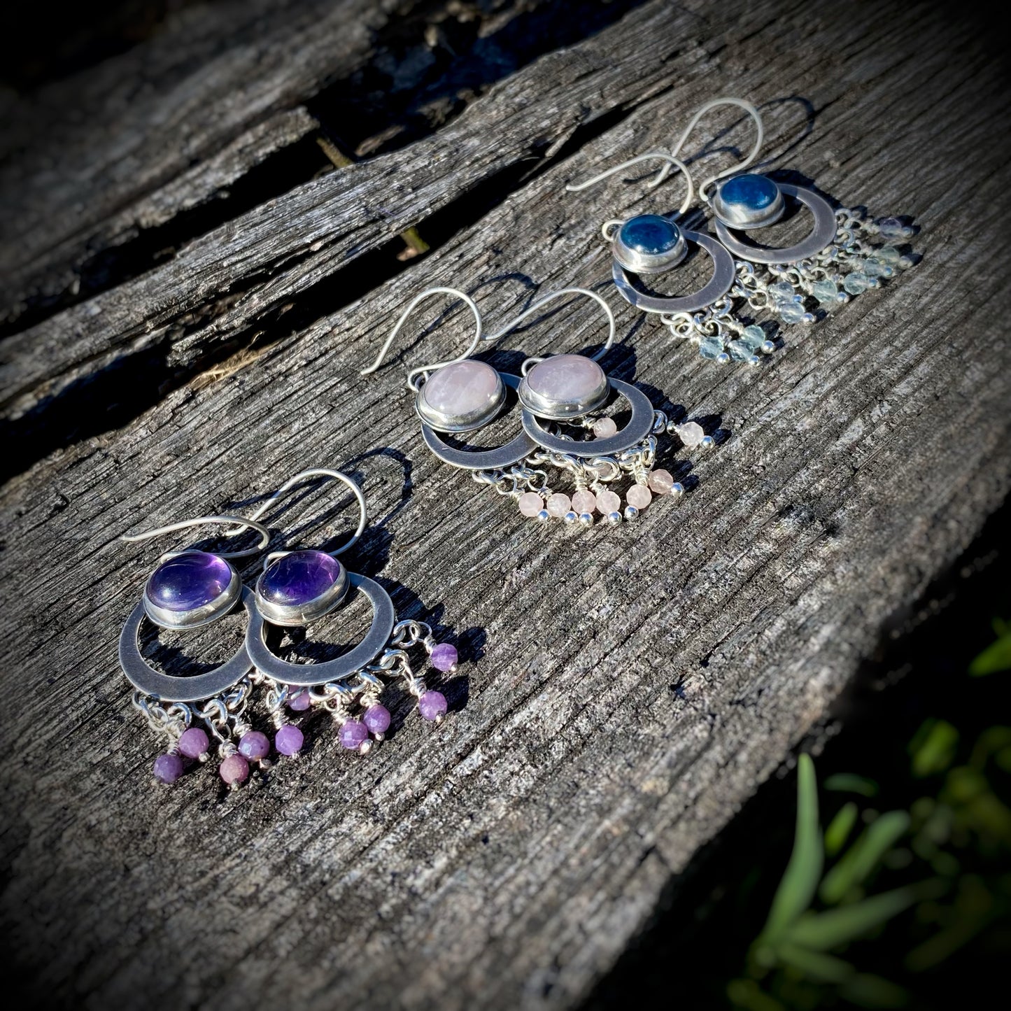 Beaded Dangles - Blue