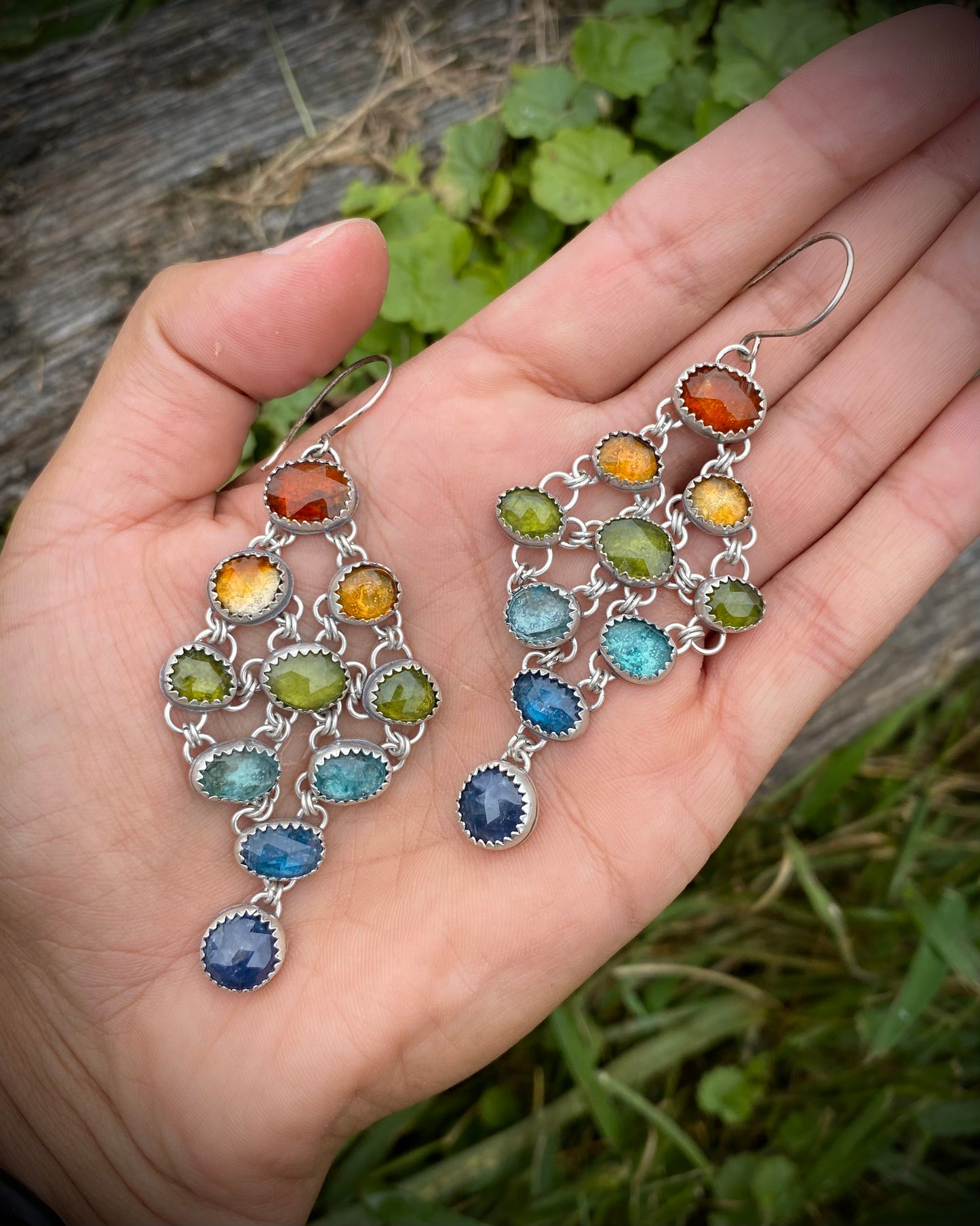 Rainbow “Chandelier” Dangles