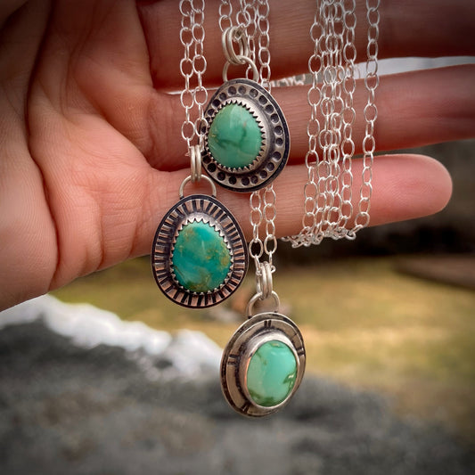 Emerald Valley Turquoise Pendant