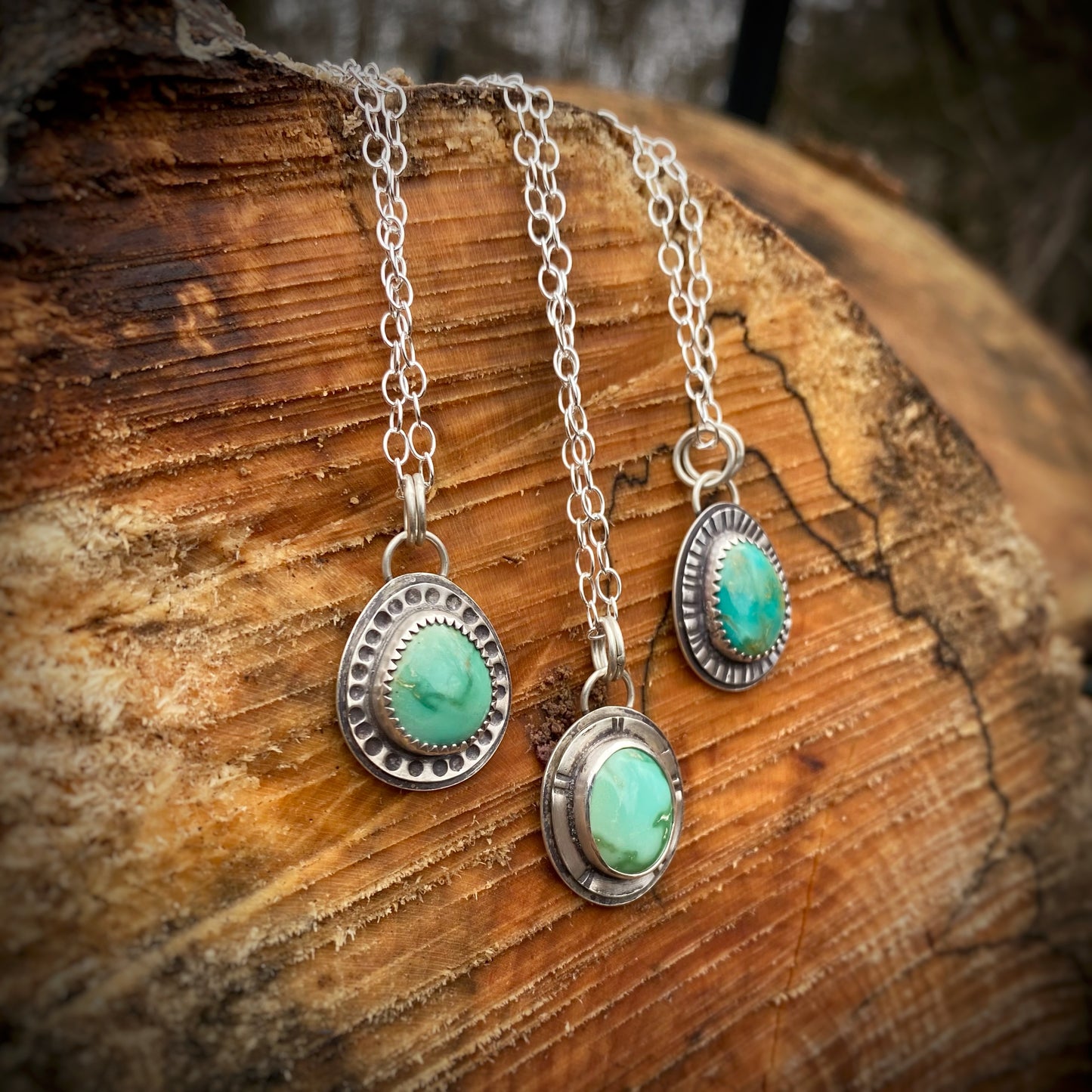 Emerald Valley Turquoise Pendant