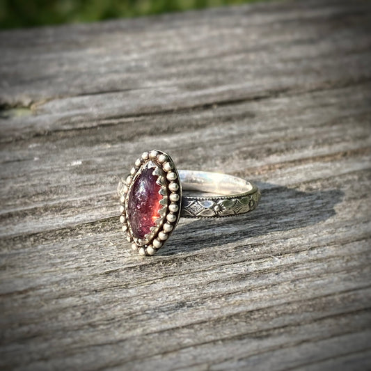 Pink Tourmaline Ring