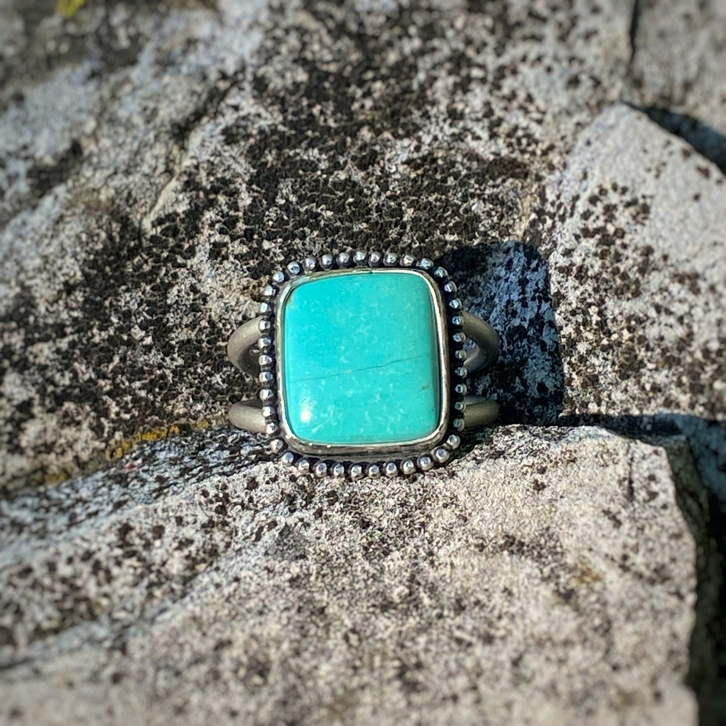 Turquoise Square Ring