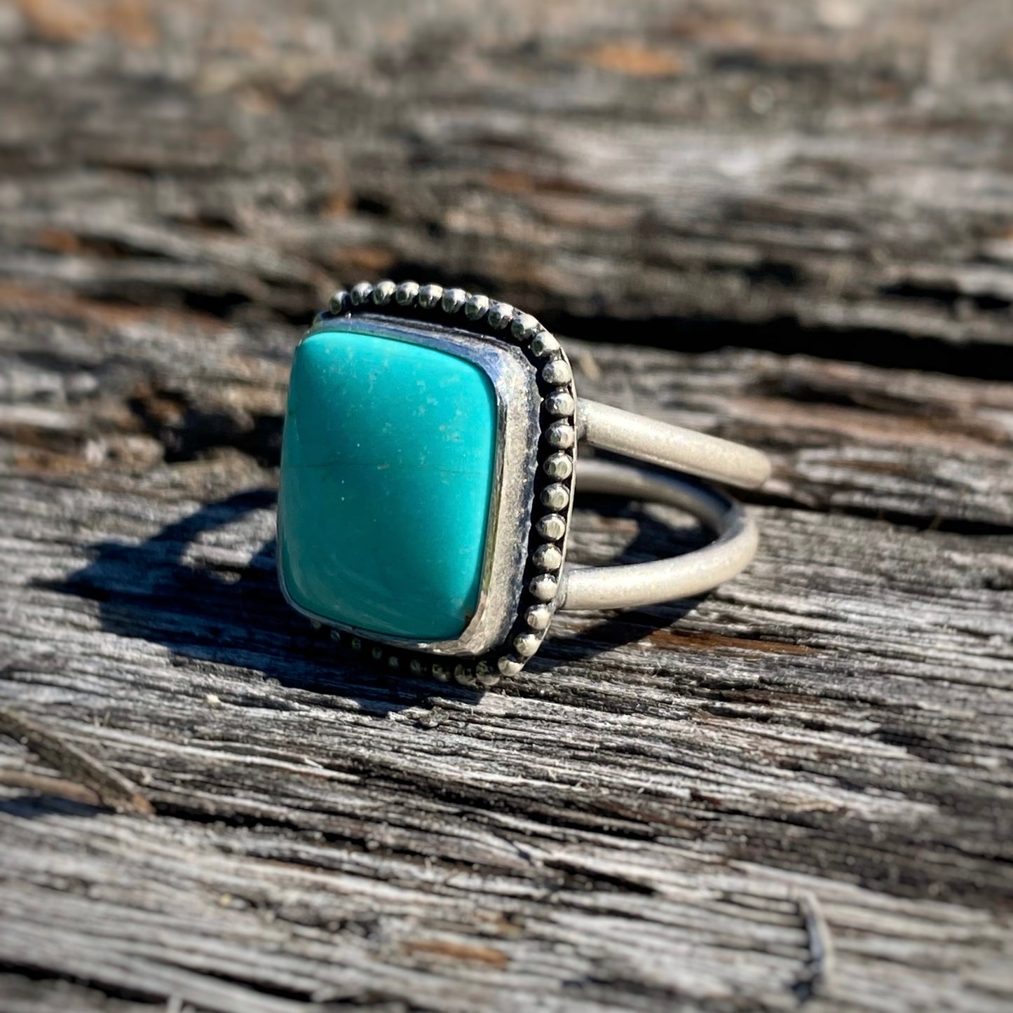 Turquoise Square Ring